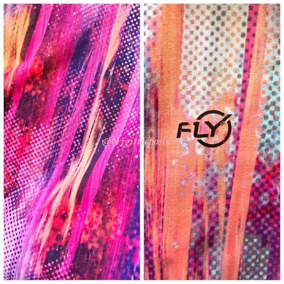 FLYWHEEL Cropped Multi-colored Legging - Picture 3 of 6